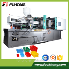 Ningbo fuhong 500ton full automatic plastic vegetable fruit crate injection molding machine price